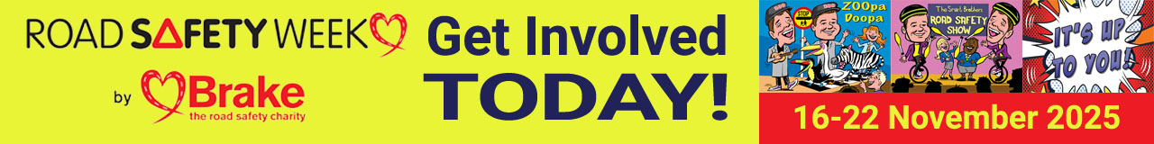 National Road Safety Week 2025 Banner